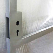 AUSTYLE Box Lock Security Gate Polished Brass 125x90x20mm