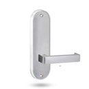 Lockwood 2905 Round End Plate With 142 Lever Polyester Powdercoat 2905/142PC - primehardware