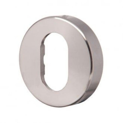 Lockwood 1370 Series Internal Oval Cylinder Escutcheon Satin Chrome 1376/ISC - primehardware
