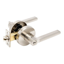 Zanda Aldo Lever Handle — Brushed Nickel | 65mm Rose