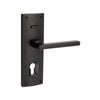 Kent Knox Entrance Set in Brushed Nickel, Graphite Nickel, Matt Black, and Satin Brass
