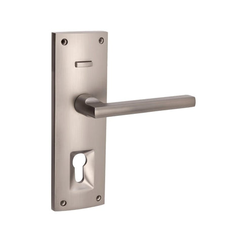 Kent Knox Entrance Set in Brushed Nickel, Graphite Nickel, Matt Black, and Satin Brass