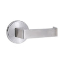 Lockwood 1370 Series B3 Pull Handle On External Blank Round Rose Polished Brass Unlacquered 1372/B3BU - primehardware