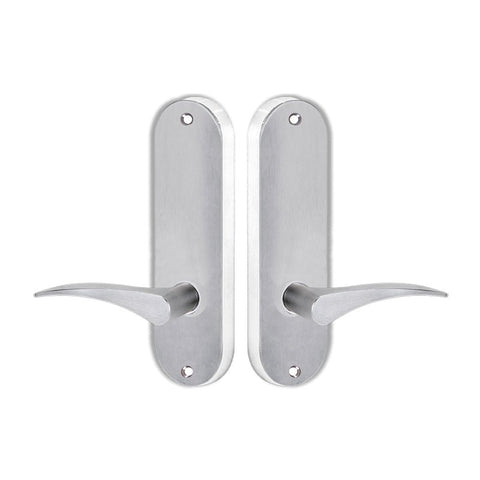 Lockwood 2905 Round End Plate With 153 Right - Hand Lever Polyester Powdercoat 2905/153RPC - primehardware