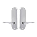 Lockwood 2905 Round End Plate With 153 Right - Hand Lever Polyester Powdercoat 2905/153RPC - primehardware