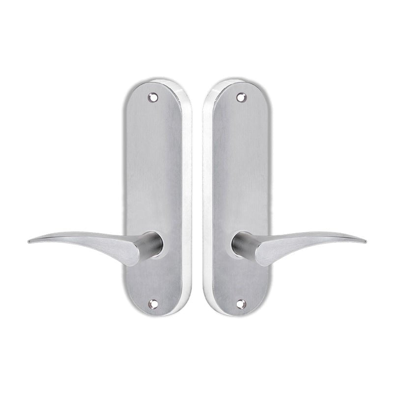Lockwood 2905 Round End Plate With 153 Right - Hand Lever Polyester Powdercoat 2905/153RPC - primehardware