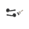 Iver Sarlat Door Lever Handle On Round Rose - primehardware