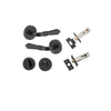 Iver Sarlat Door Lever Handle On Round Rose - primehardware
