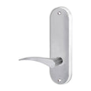 Lockwood 2905 Round End Plate With 155 Lever Polyester Powdercoat 2905/155PC - primehardware