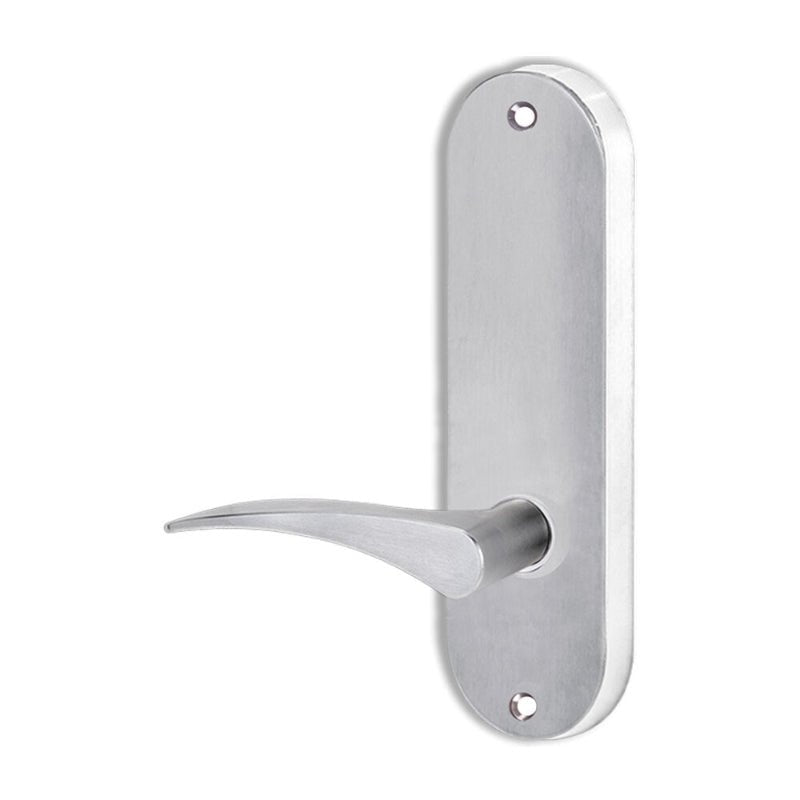 Lockwood 2905 Round End Plate With 155 Lever Polyester Powdercoat 2905/155PC - primehardware