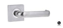 Lockwood Symphony 77 Lever On Square Rose Int Half Set Satin Chrome 1421/77SC - primehardware
