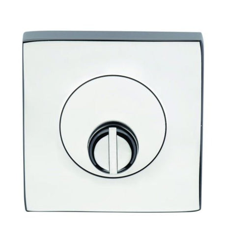 Lockwood Symphony 1420 Series Emergency Turn Escutcheon - Surface Fix Satin Chrome 1428/INSC - primehardware