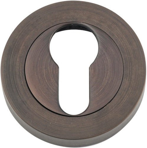 Iver Forged Round Euro Escutcheon 52Mm - primehardware
