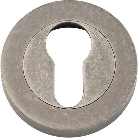 Iver Forged Round Euro Escutcheon 52Mm - primehardware