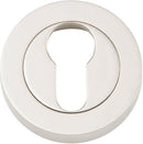 Iver Forged Round Euro Escutcheon 52Mm - primehardware