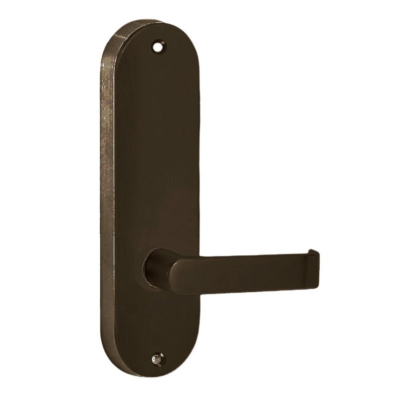 Lockwood 2905 Round End Plate With 20 Knob Oil Rubbed Bronze 2905/20ORB - primehardware