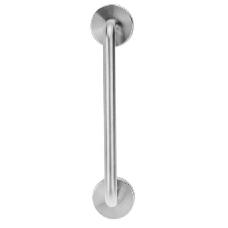 Lockwood 1370 Series B4 Pull Handle On External Blank Round Rose Satin Chrome  1372/B4SC