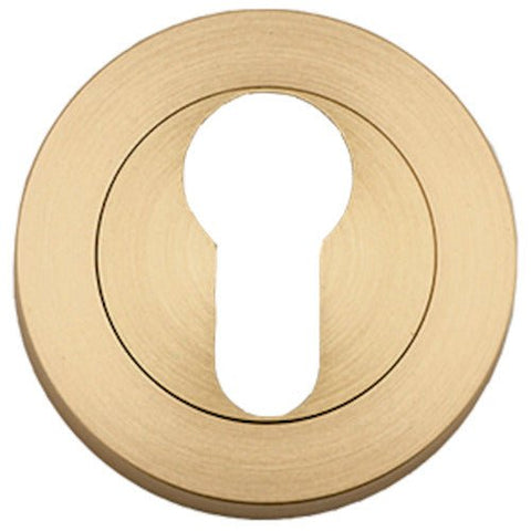 Iver Forged Round Euro Escutcheon 52Mm - primehardware