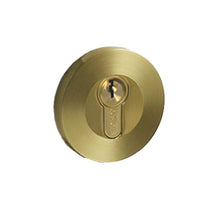Superior Brass Architectural Euro Cylinder Escutcheon - Concealed Fix Satin Brass 52mm (Pair)