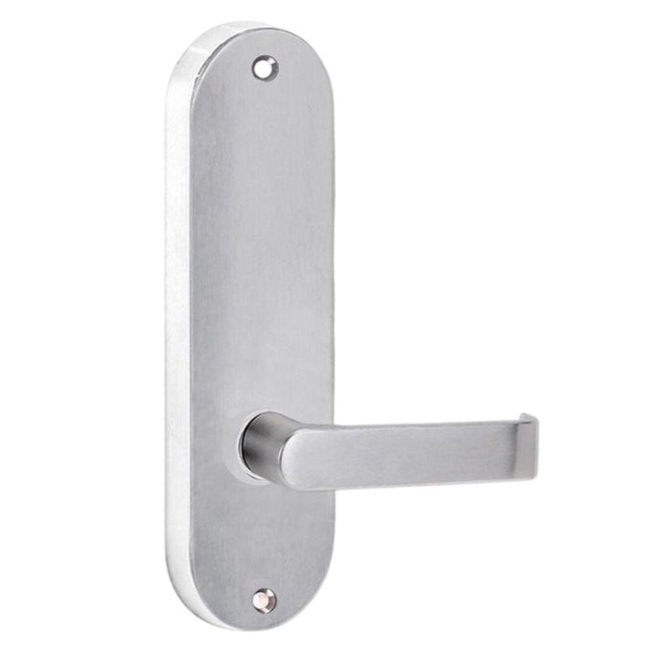Lockwood 2905 Internal Round End Plate With 59 Lever Raw Brass 2905/59BR - primehardware