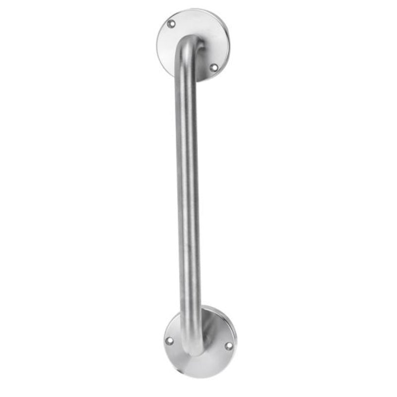 Lockwood 1370 Series B4 Pull Handle On Internal Blank Round Rose Satin Chrome 1373/B4SC - primehardware