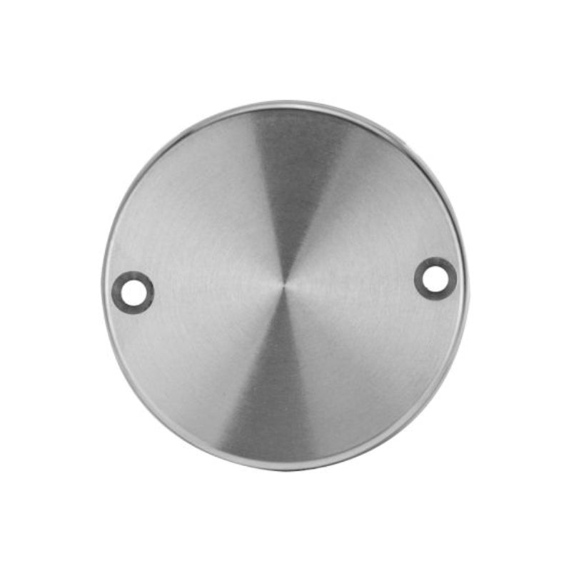 Lockwood 1370 Series Int Blank Round Rose Satin Chrome 1373SC - primehardware