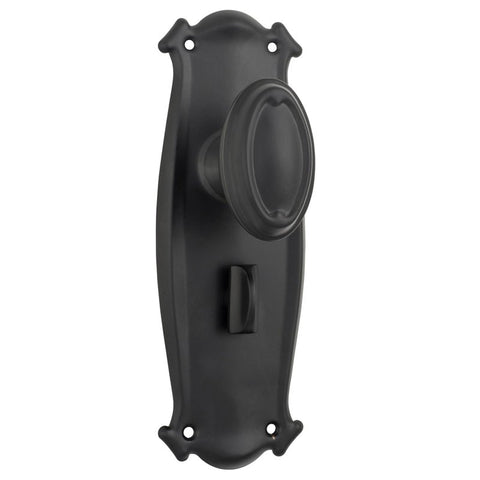 Tradco Bungalow Door Knob on Backplate - Customise to your needs - primehardware