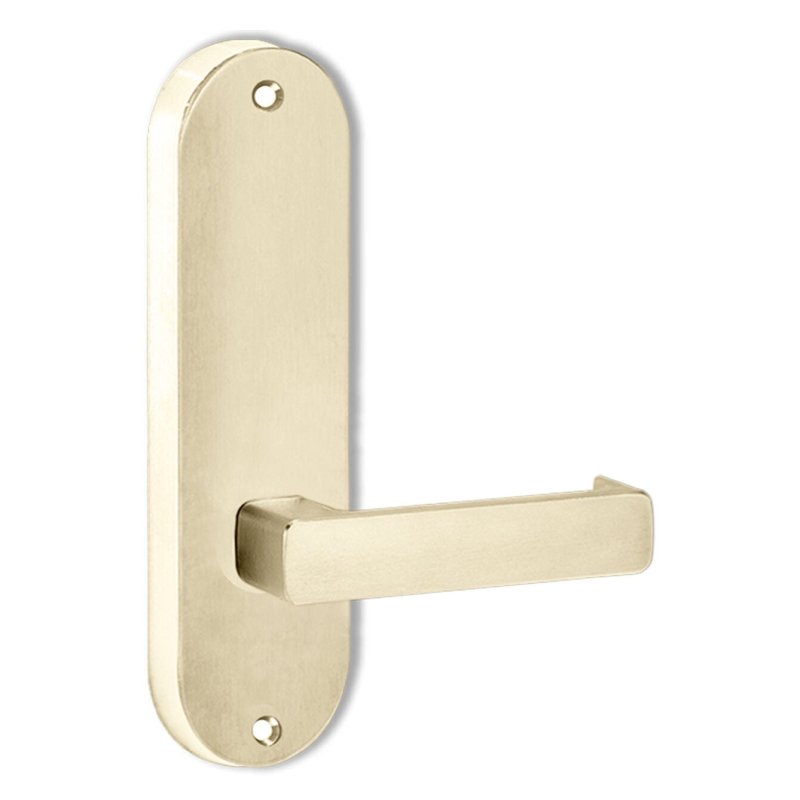 Lockwood 2905 Round End Plate With 76 Lever Polyester Powdercoat 2905/76PC - primehardware