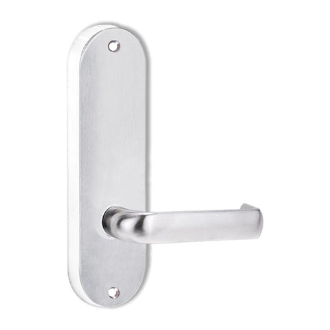 Lockwood 2905 Round End Plate With 77 Lever Chrome Plate 2905/77CP - primehardware