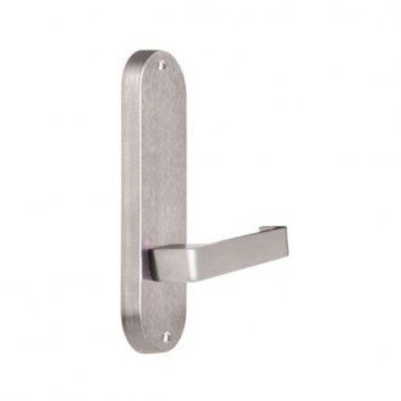 Lockwood 2905 Round End Plate With 90 Lever Chrome Plate 2905/90CP - primehardware