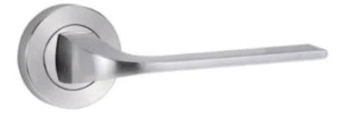 Lockwood Symphony 76 Lever On Round Rose Full Set Architectural Bronze Unlacquered 1220/1221/76AU - primehardware