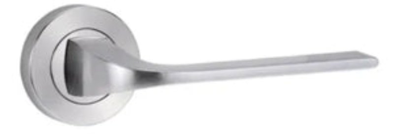 Lockwood Symphony 76 Lever On Round Rose Full Set Architectural Bronze Unlacquered  1220/1221/76AU