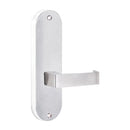 Lockwood 2905 Round End Plate With 90 Lever Polyester Powdercoat 2905/90PC - primehardware