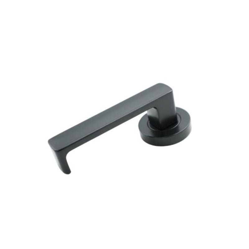 Lockwood Symphony 76 Lever On Round Rose Full Set Polyester Powdercoat 1220/1221/76PC - primehardware