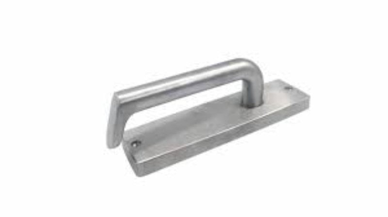 Lockwood 1905 Square End Plate With 102 Lever Polyester Powdercoat 1905/102PC