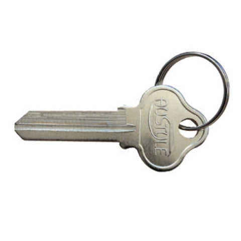Austyle Blank Cylinder Key C4 - 5 Pin cylinders 9845KEY5 - primehardware