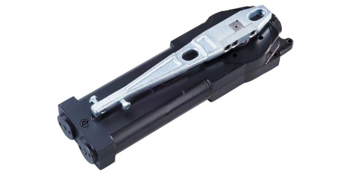 Lockwood 9800 Series Size 2 Transom Closer Non Hold Open Satin Stainless Steel  9852N