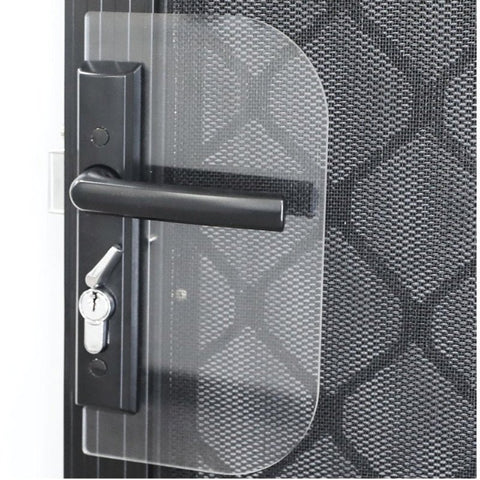 Austyle Lock Guard Security Screen Doors Thru Fix Clear Acrylic 9924 - primehardware