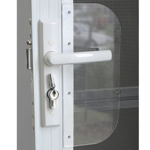 Austyle Lock Guard Security Screen Doors Frame Fix Clear Acrylic 9925 - primehardware