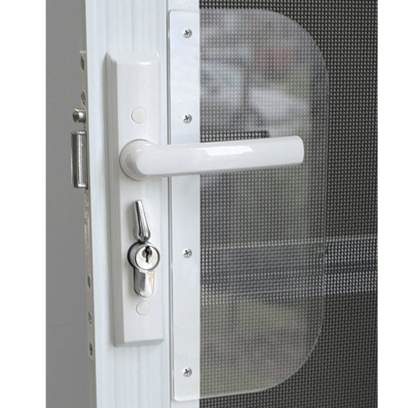 Austyle  Lock Guard Security Screen Doors Frame Fix Clear Acrylic 9925