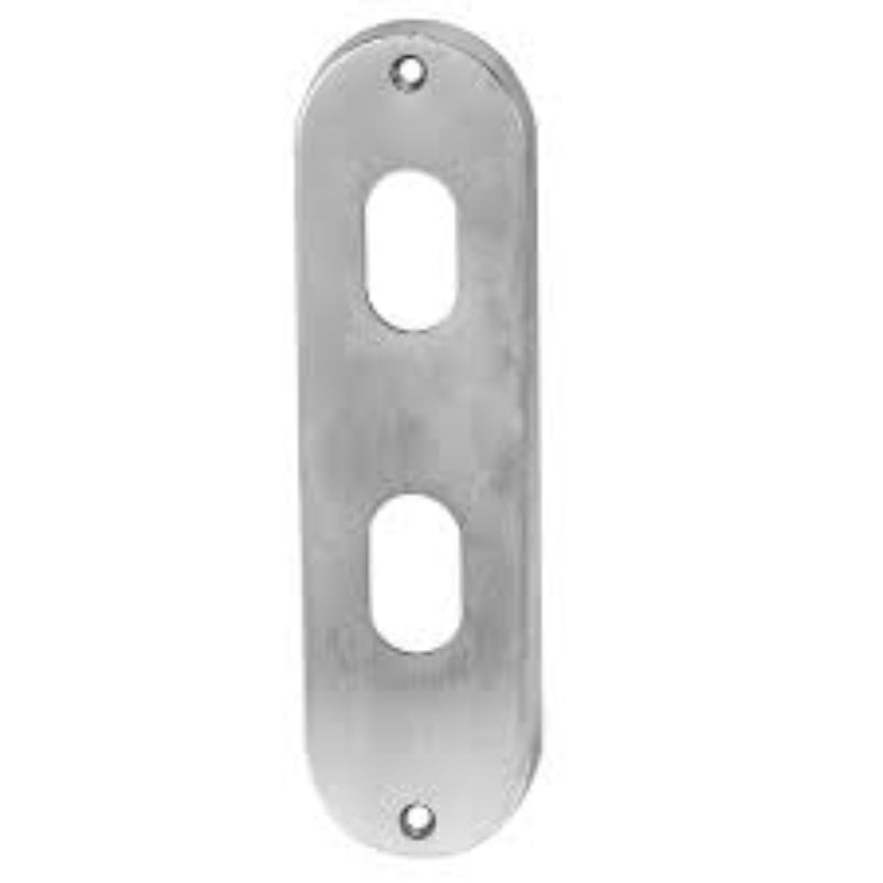 Lockwood 2910 Round End Plate With Two Cylinder Holes Antique Copper 2910AC - primehardware