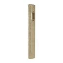 Lockwood 4600 Square End Plate With Cylinder Hole Satin Brass 4600SB - primehardware