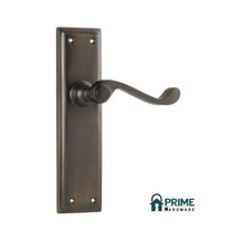 Tradco Milton Door Lever on Long Backplate | 6 Finishes
