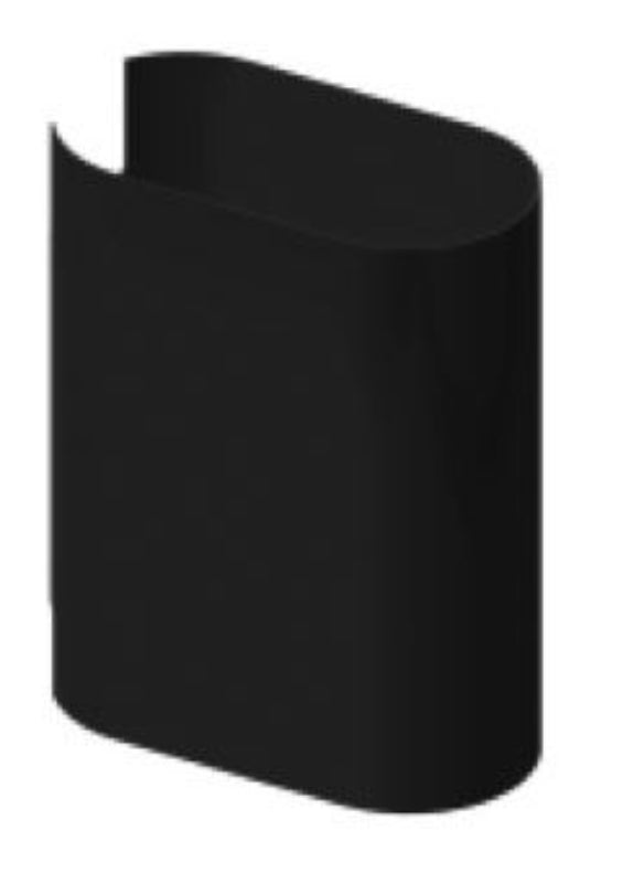 Lockwood 5831 Operator Cover Black  ADA1002