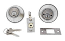 Carbine ALB series Double Cylinder Deadbolt, 60 - 70mm backset, C4 Keyed to Differ , Display Pack, Satin Stainless Steel - primehardware