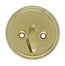 Carbine ALB series Single Cylinder and Turn Deadbolt, 60mm backset, C4 Keyed to Differ , Boxed, Polished Brass - primehardware