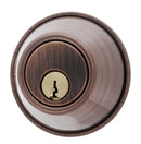 Carbine ALB series Single Cylinder and Turn Deadbolt, 60mm backset, C4 Keyed to Differ , Boxed, Antique Bronze - primehardware