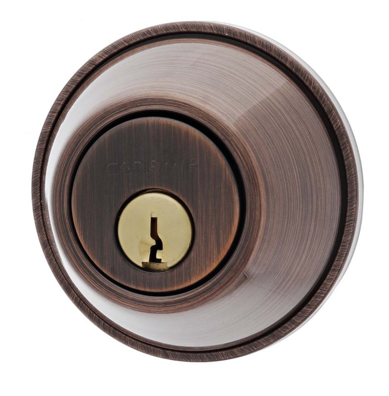 Carbine ALB series Double Cylinder Deadbolt, 60mm backset, C4 Keyed to Differ , Boxed, Antique Bronze