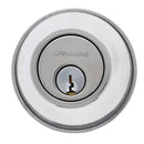 Carbine ALB series Single Cylinder and Turn Deadbolt, 60mm backset, C4 Keyed to Differ , Boxed, Chrome Plate - primehardware