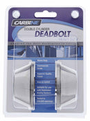Carbine ALB series Double Cylinder Deadbolt, 60mm backset, C4 Keyed to Differ , Display Pack, Chrome Plate - primehardware